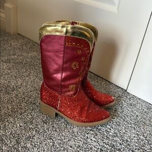Toy Story Jessie red boots toddler size 11/12